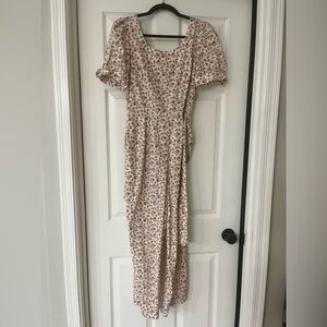 Gal Meets Glam Iris Jumpsuit Floral Print Size 4